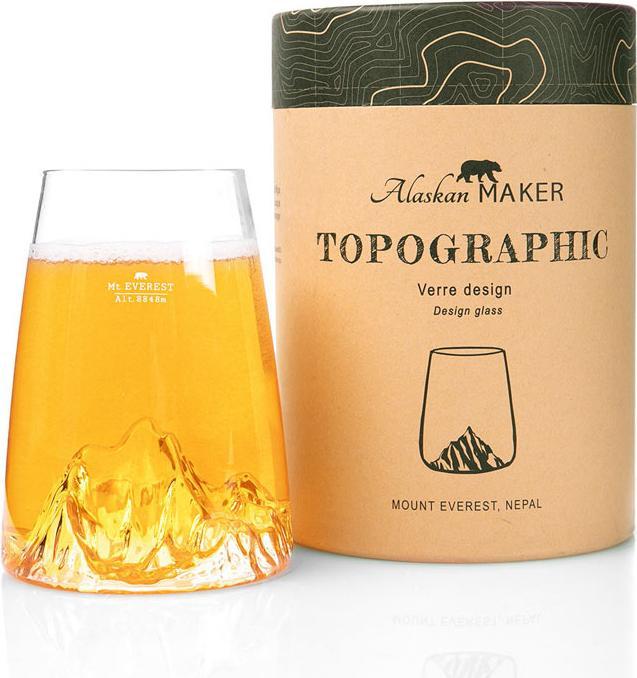 Image du produit Alaskan Maker Verre Topographique, Mt Everest (4.50 dl)