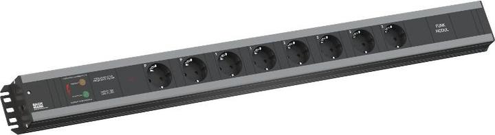 Actual product image Bachmann Craftsman strip 6x earthing contact 3x switch 2m (6x, CEE 7/3, 2 m)