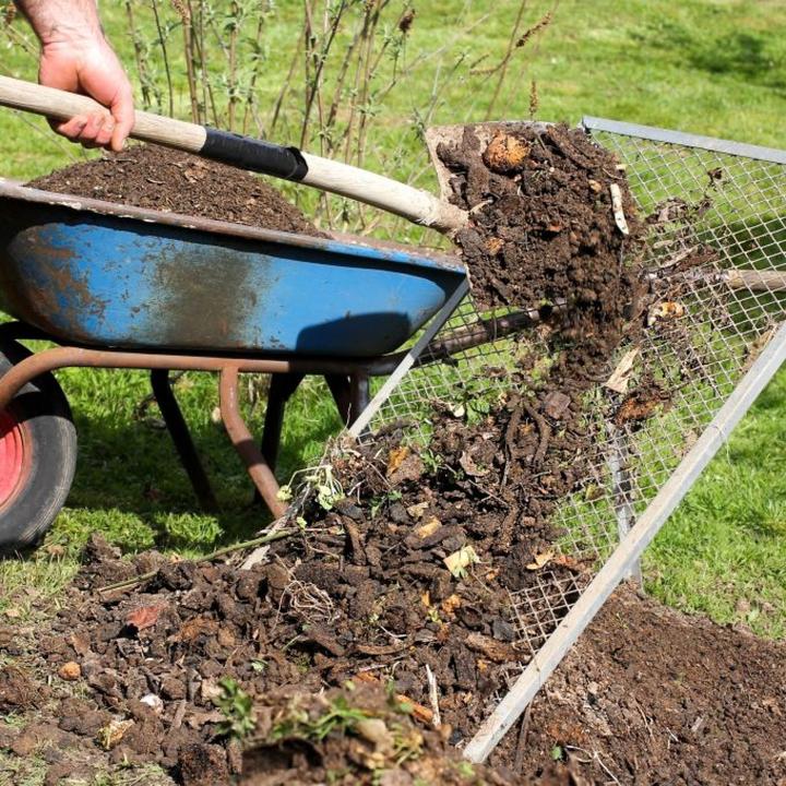 Actual product image Relaxdays Gardening Sieve