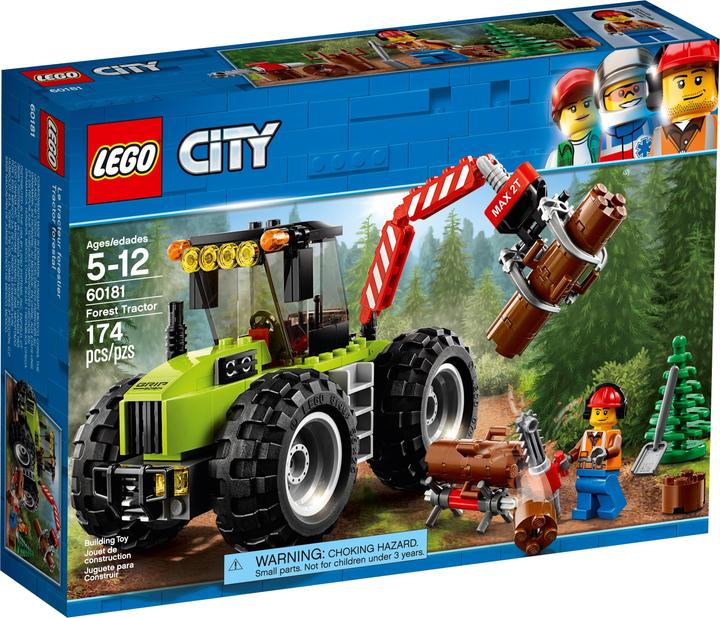 Actual product image LEGO Forest tractor (60181, LEGO City)