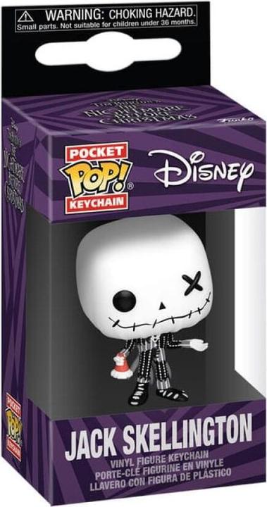 Actual product image Funko Nightmare before Christmas POP! Vinyl Schlüsselanhänger 4 cm Patchwork - Jack Display (12)