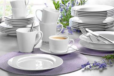 Produktbild Esmeyer Essservice Heike Material: Porzellan Farbe: weiss (30 Stk.)