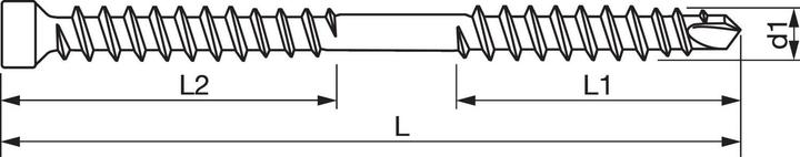 Image du produit Werkstarck Vis de construction WT-T (100 Vis par pièce)