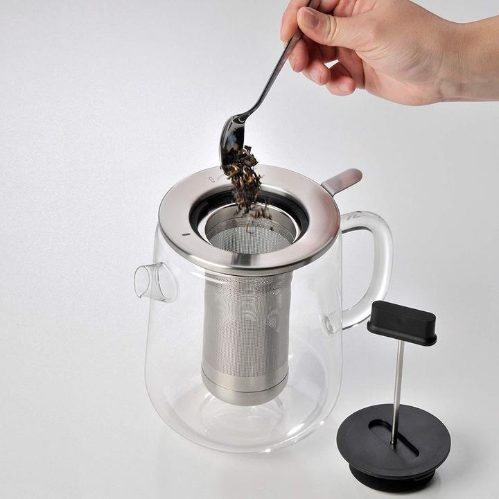 Produktbild WMF Teeset Teekanne mit Stövchen und Siebeinsatz 3tlg Glaskanne 1,3l SensiTea (1.30 l)