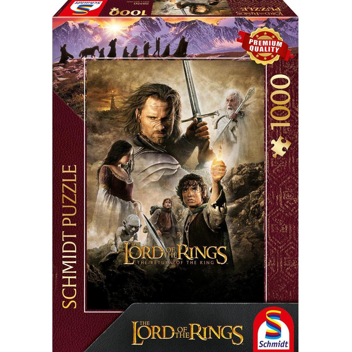 Schmidt Spiele Herr Der Ringe The Return of the Ring 1000 Teile (1000 pezzi)