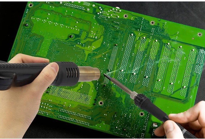 Actual product image Toolcraft ZD-8922 SE Soldering/Desoldering Station digital 360 W 50 - 480 °C incl. soldering tip