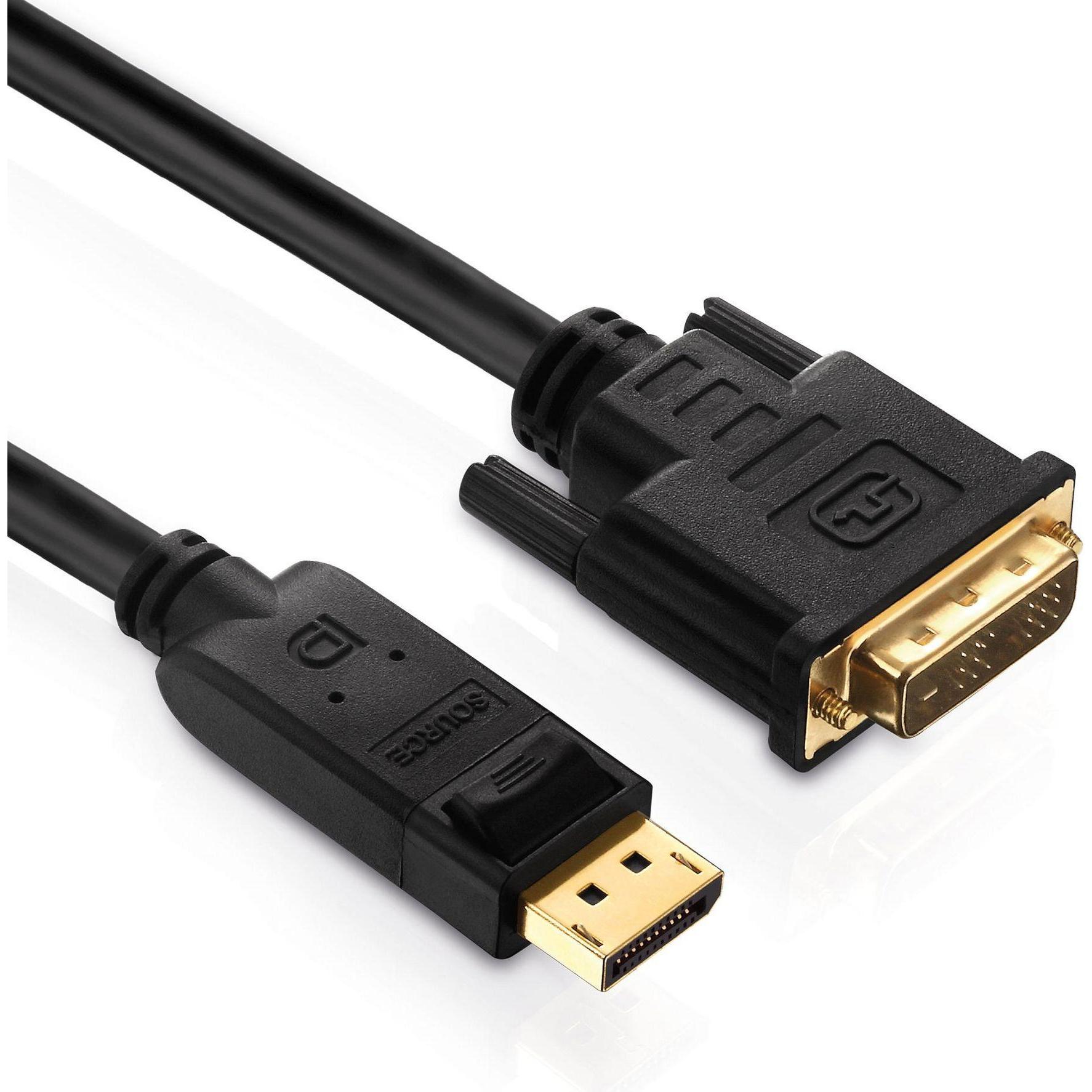 Purelink DisplayPort — DVI (5 m), Cavo video, Nero