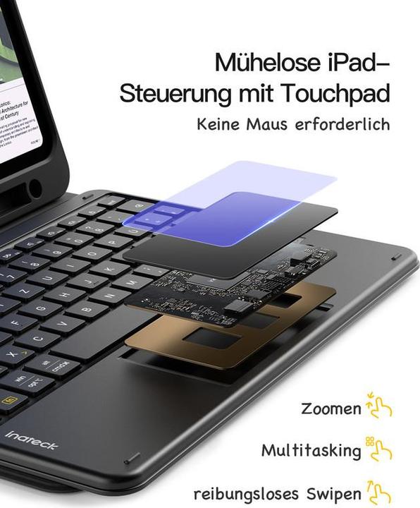 Actual product image Inateck KB09122 (DE)