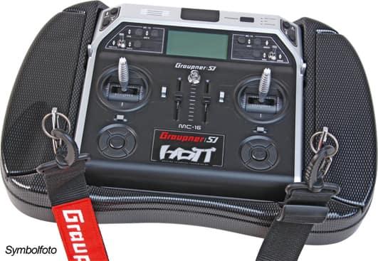 Produktbild Graupner Senderpult Contest Carbon Design mc-16, mc-20, mc-26, mc-28 HoTT