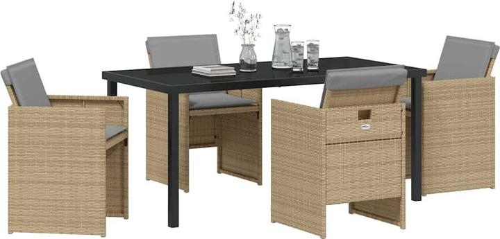 Produktbild vidaXL Garten Essgruppe (160 x 80 x 73 cm)