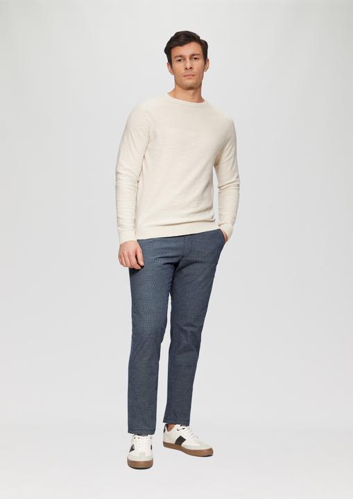 Actual product image S.Oliver Hose Phoenix: Strukturierte Chino mit Elastikbund (W29/L32)