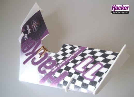 Produktbild Hacker SkyFighter EVO 550 mm - Combo (Team Design) (Nurflügler)