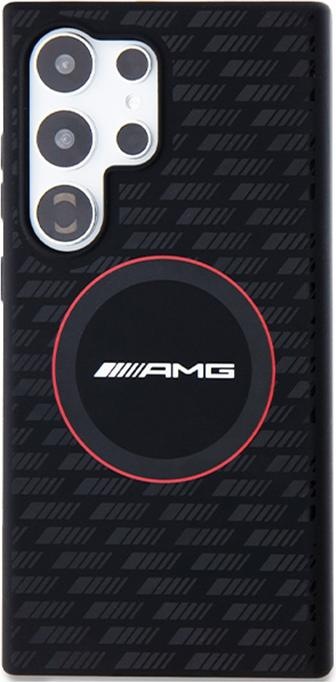 Produktbild Mercedes AMG AMHML23SMRK S928 czarny/black hardcase Silicone Carbon Pattern MagSafe (Samsung Galaxy S24 Ultra)