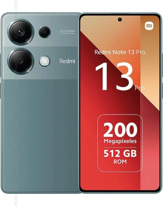 Xiaomi Redmi Note 13 Pro (512 Go, Forest Green, 6.67", Double SIM, 4G)