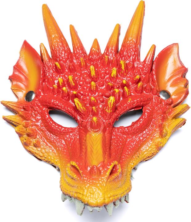 Great Pretenders Maske Drachen orange
