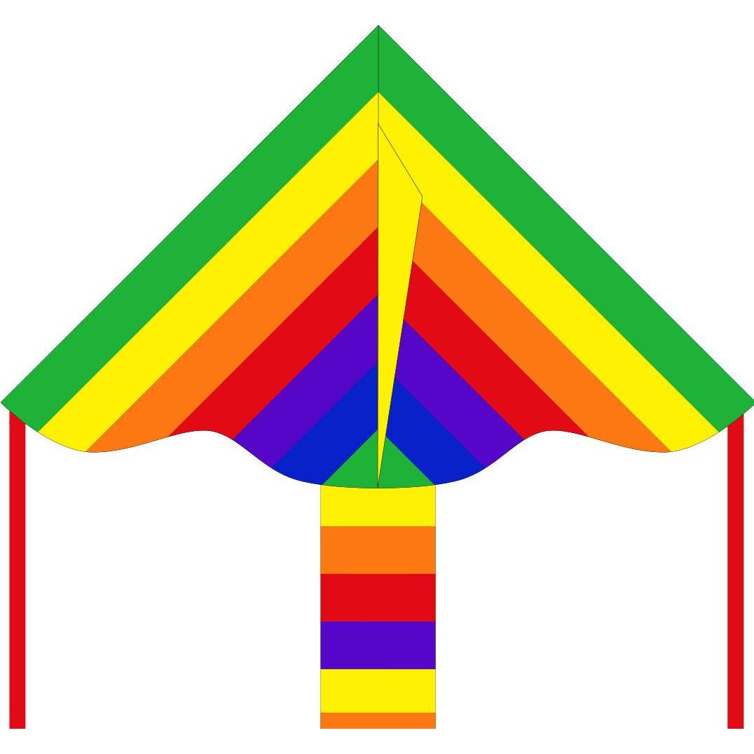 Ecoline: Aquilone Arcobaleno Facile - Modello 85cm