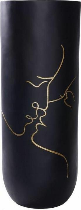 Produktbild DKD Home Decor Vase Black Resin Modern (35 x 35 x 90 cm) (1x)