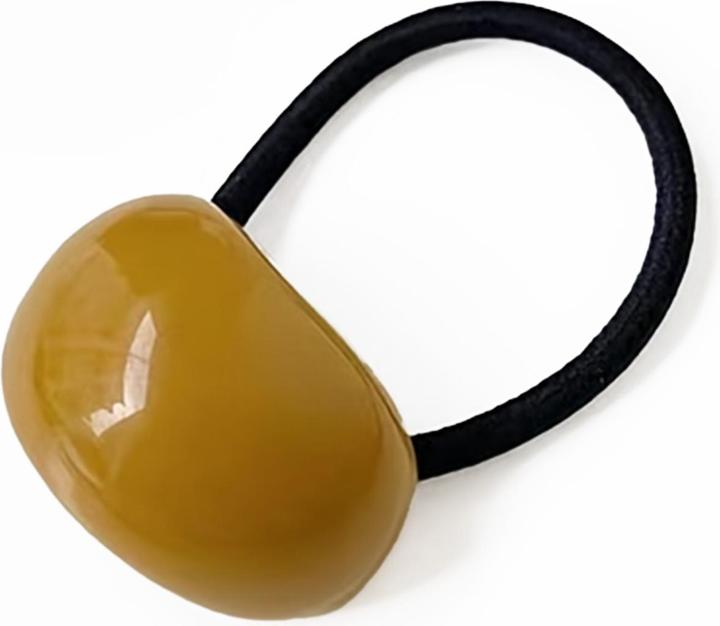 Immagine prodotto Avizar Haargummi mit Holz-Effekt-Perle (Elastico per capelli)