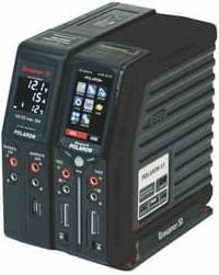 Actual product image Graupner Charger AC/DC POLARON EX Combo, black with DOCKING SMPS power supply unit