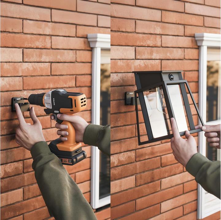 Produktbild Philips Solar-Aussenwandleuchte (470 lm, E27, IP44)