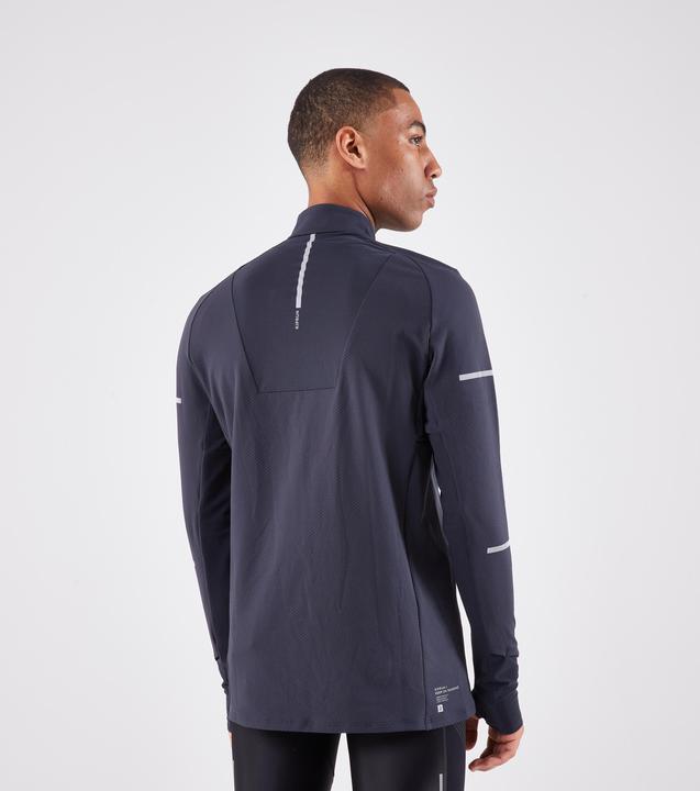 Image du produit Kiprun Maillot de course à manches longues homme avec fermeture éclair - Run 900 warm noir (S)