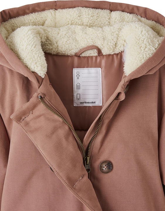 Produktbild Vertbaudet Mädchen Winterjacke mit Kapuze, Wattierung Recycling-Polyester (146)