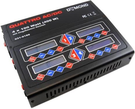 Produktbild Dymond Ladegerät AC/DC Quattro AC/DC (4x 100W) Ladegerät HSF0000670