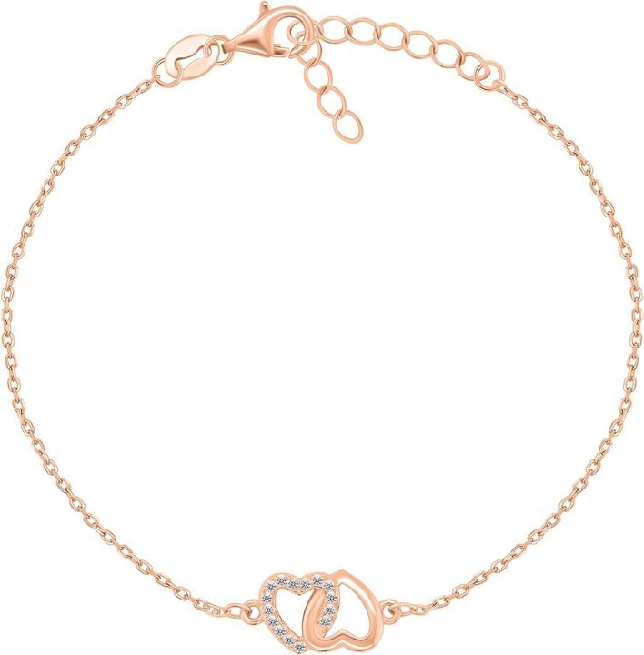 Immagine prodotto Brilio Argento - Bracciale con cuore in bronzo BRC138R (Argento, Bronzo)