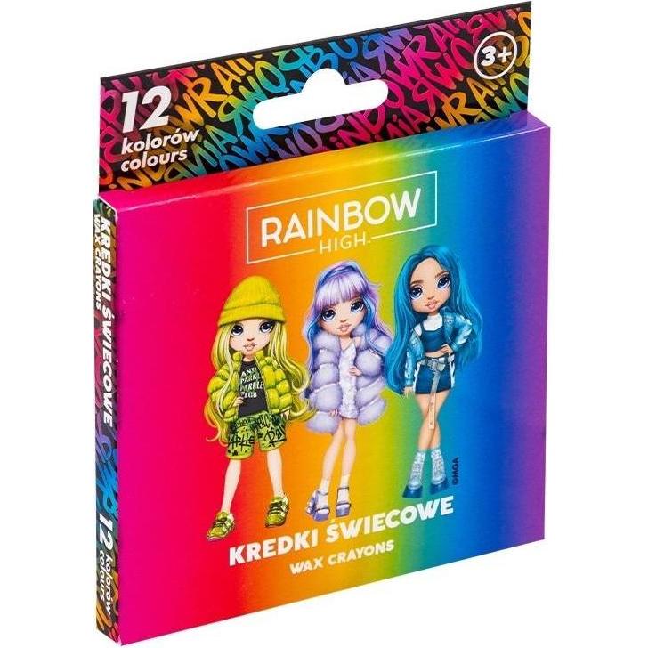Astra, Pastelli, Runde Rainbow High Buntstifte 12 Farben (12 x)
