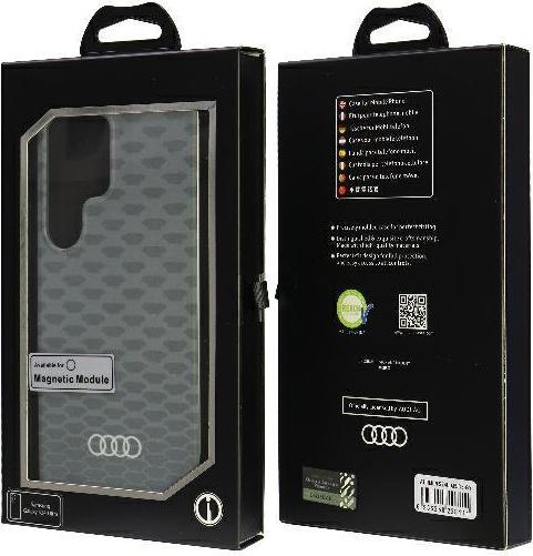 Produktbild Audi IML Stitching Pattern MagSafe Case S928 szary/grey hardcase AU-IMLMU-Q5/D3-GY (Samsung Galaxy S24 Ultra)