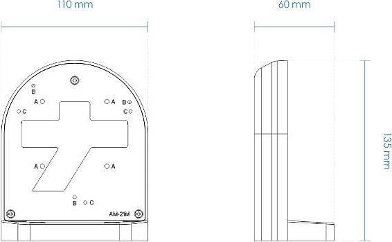 Image du produit Vivotek AM-21M support en forme de L pour caméra (Kit de montage)