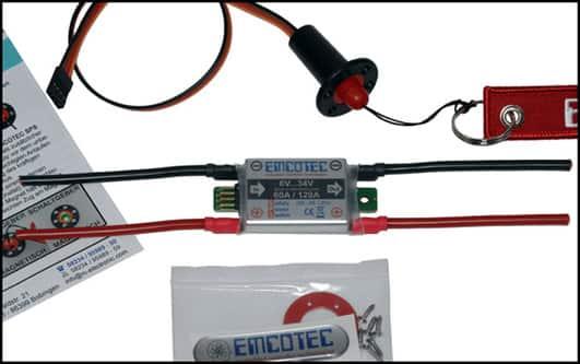 Hacker SPS 34V 60/120A Safety Power Switch - Elektroflug Schalter