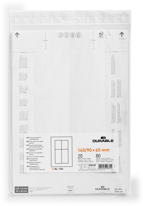 Produktbild Durable Einsteckschilder für Logistiktaschen