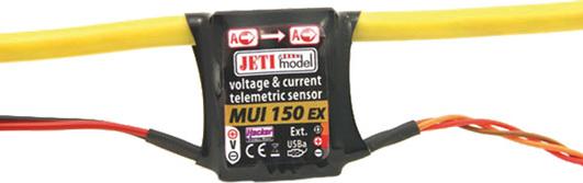Jeti Spannungs-/Stromsensor MUI 150 A 2.4EX duplex (8595245909604)