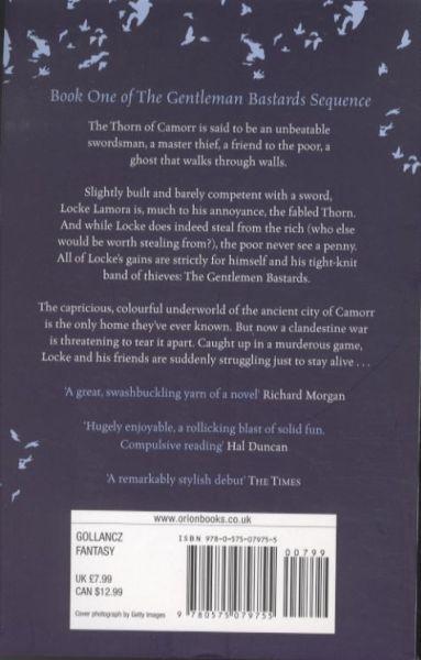 Produktbild The Lies of Locke Lamora (Englisch, Scott Lynch, 2007)