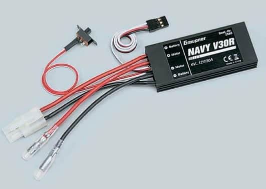 Produktbild Graupner Drehzahlregler Navy V30R