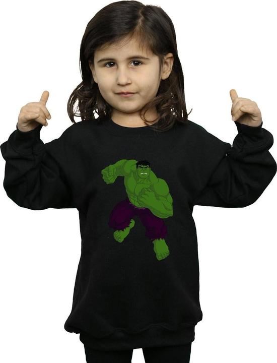 Immagine prodotto Hulk Simple Felpa Ragazze (152, 158)