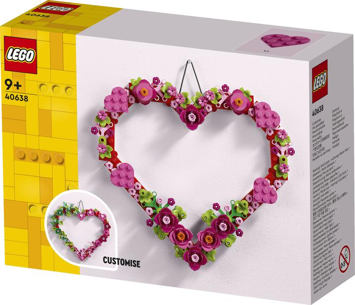 Image du produit LEGO Herz-Deko (40638, LEGO Iconic)