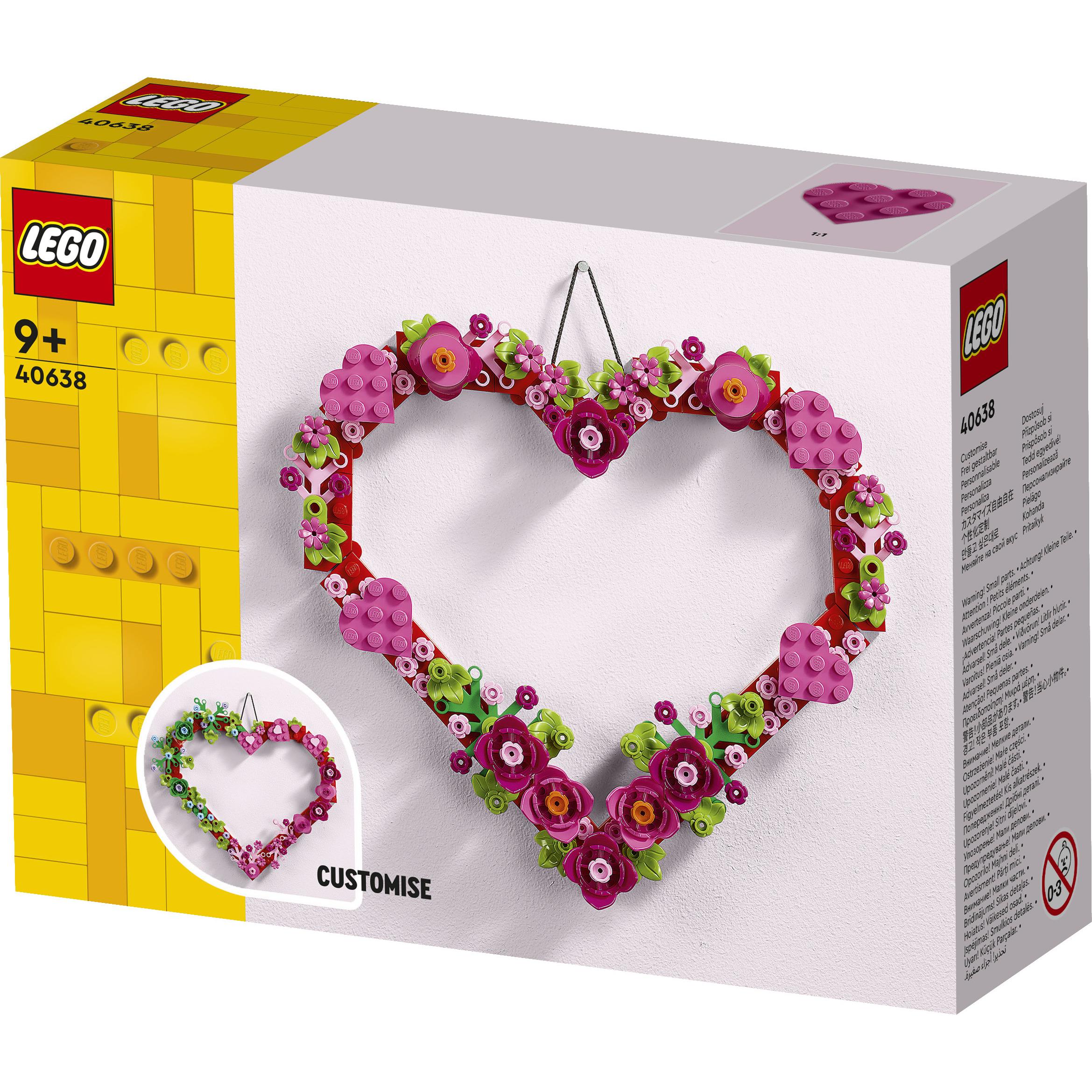 Thumbnail - LEGO Herz-Deko (40638, LEGO Iconic)