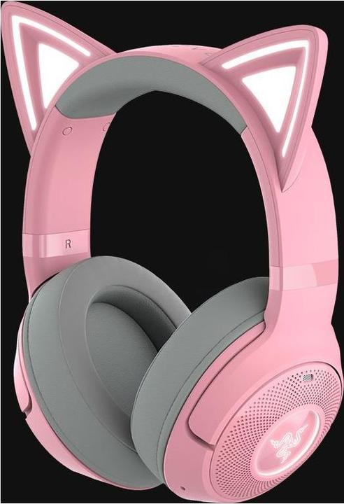 Actual product image Razer Kraken Kitty V2 BT - Quartz (Wireless)