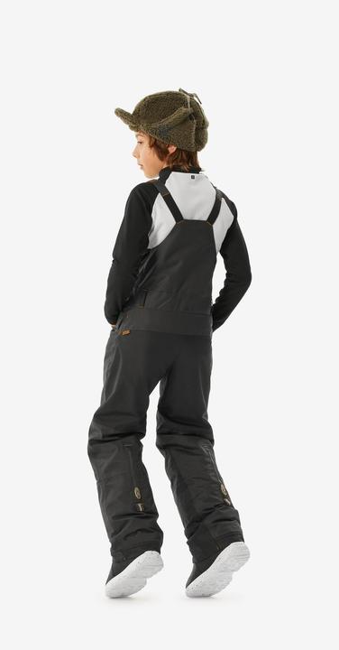 Produktbild Wedze Snowboardhose Latzhose Kinder Piste - 500 grau (164)