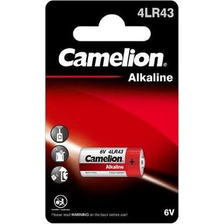 Camelion Batterie Plus Alkaline 6V 4LR43 (1 St.) (1 Stk., LR43, 115 mAh), Batterien + Akkus