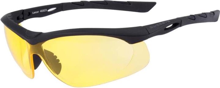 Actual product image Swiss Eye Glasses Lancer rubber black, yellow