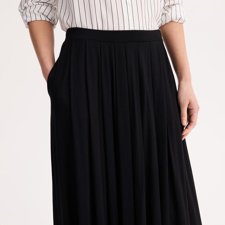 Actual product image Anne Weyburn Half-length skirt (34)