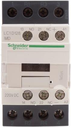 Actual product image Schneider Electric 4 pole,2NO+2NC Contactor,25A,220Vdc,AC-1