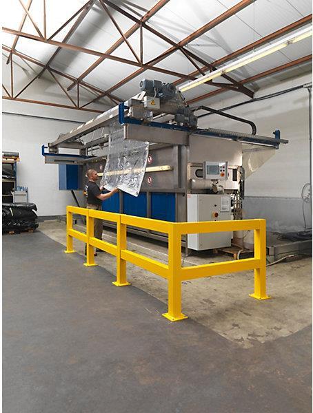 Actual product image kaiserkraft Post for safety railing