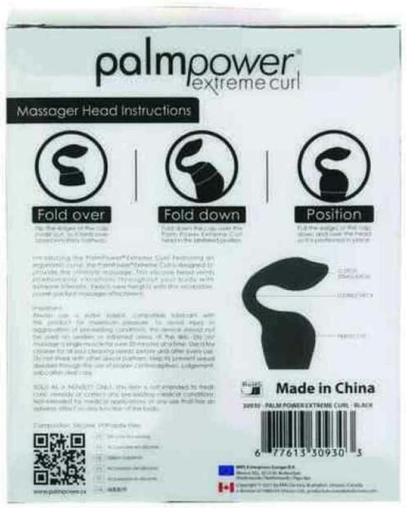 Productafbeelding Palm Power Extreme Curl Silicone Hulpstuk Roze