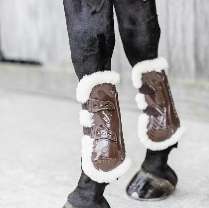 Produktbild Kentucky Horsewear Gamaschen Vegan Lamfell Bamboo Elastik