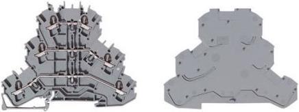 Actual product image Wago Triple Deck Terminal Blocks 2,5 Mm2