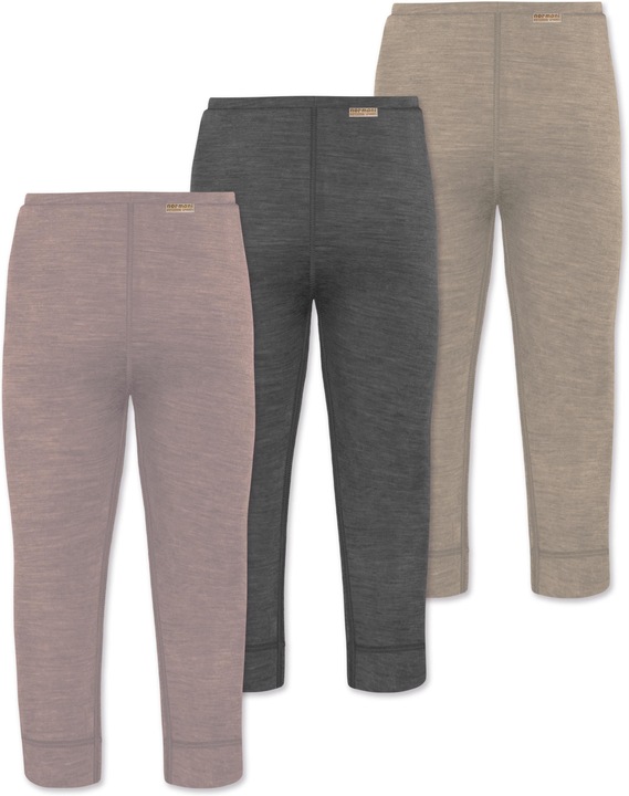 Produktbild Normani 3er Pack Baby Merino Hose Unterhose „Tihoi" - 9509 (74)